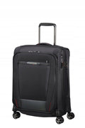 Samsonite Pro-DLX 5 czarna kabinowa walizka poszerzana 55 cm