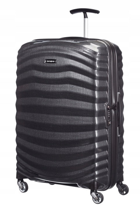 Samsonite Lite-Shock średnia czarna walizka 69 cm 73 l