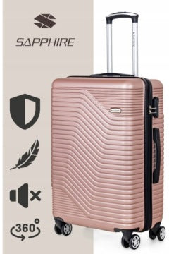 Duża walizka Sapphire Duo XXL z ABS-u na kółkach