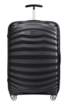 Samsonite Lite-Shock średnia czarna walizka 69 cm 73 l