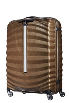 Samsonite Lite-Shock duża twarda walizka 75 cm 98 l Sand