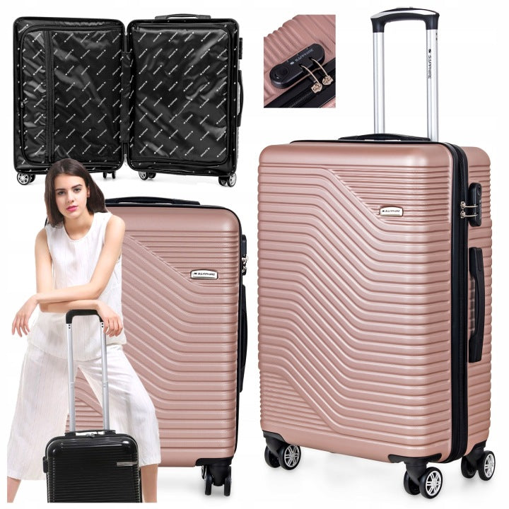 Duża walizka Sapphire Duo XXL z ABS-u na kółkach