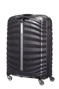 Samsonite Lite-Shock średnia czarna walizka 69 cm 73 l
