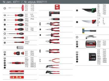 Wiha Industrial zestaw 102 narzędzi w walizce XXL